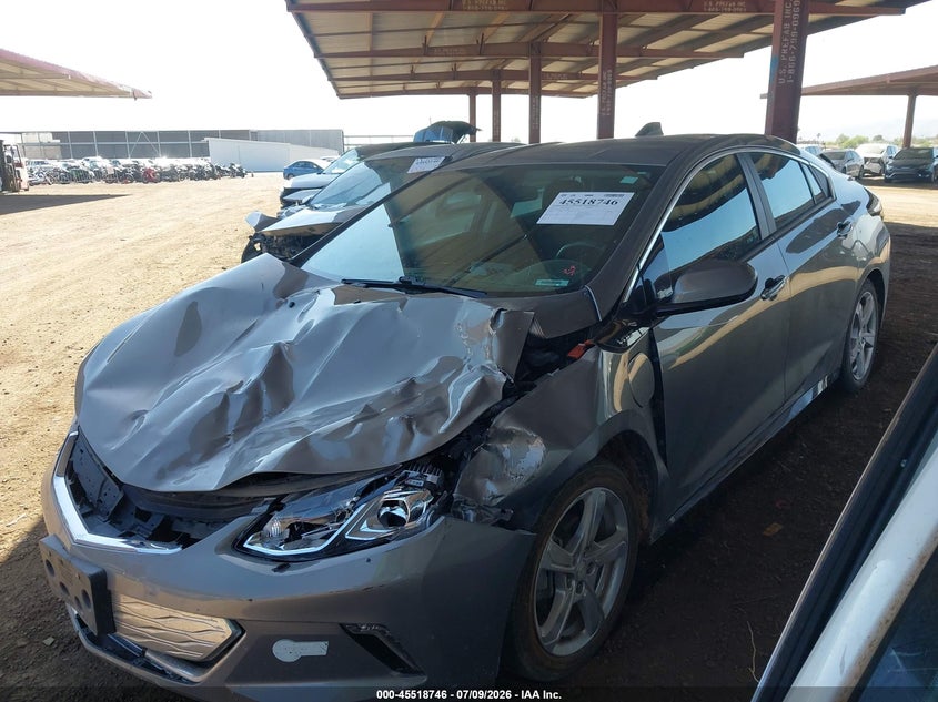 Vin: 1g1ra6s51hu192283, lot: 46016962, chevrolet volt lt 20172
