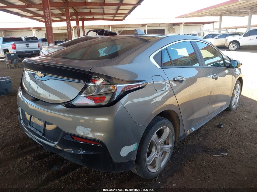 Vin: 1g1ra6s51hu192283, lot: 46016962, chevrolet volt lt 20174