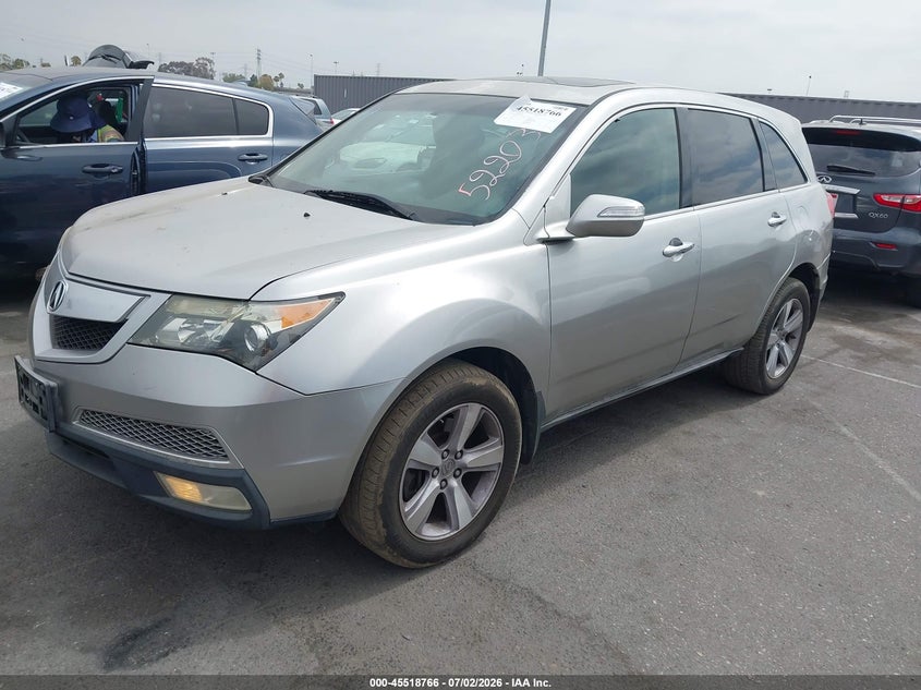 2013 ACURA MDX auction photo 2