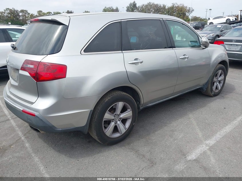 2013 ACURA MDX auction photo 4