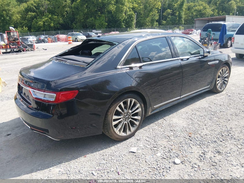 2017 LINCOLN CONTINENTAL auction photo 4