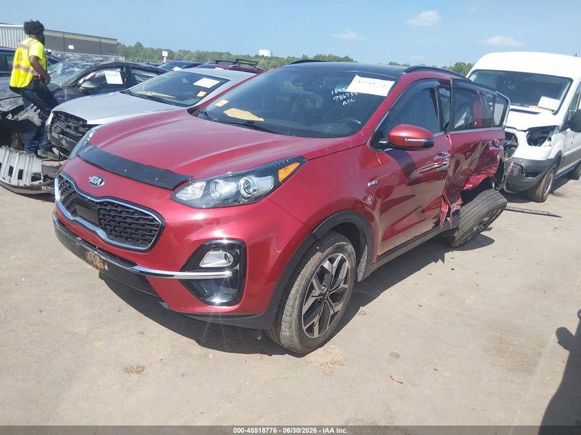 2022 KIA SPORTAGE auction photo 2