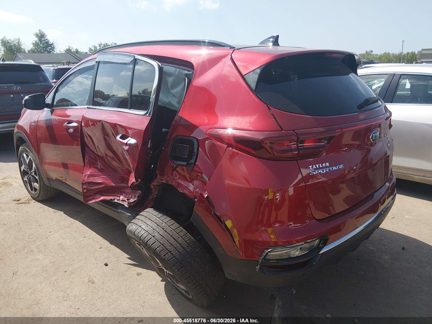 2022 KIA SPORTAGE auction photo 3