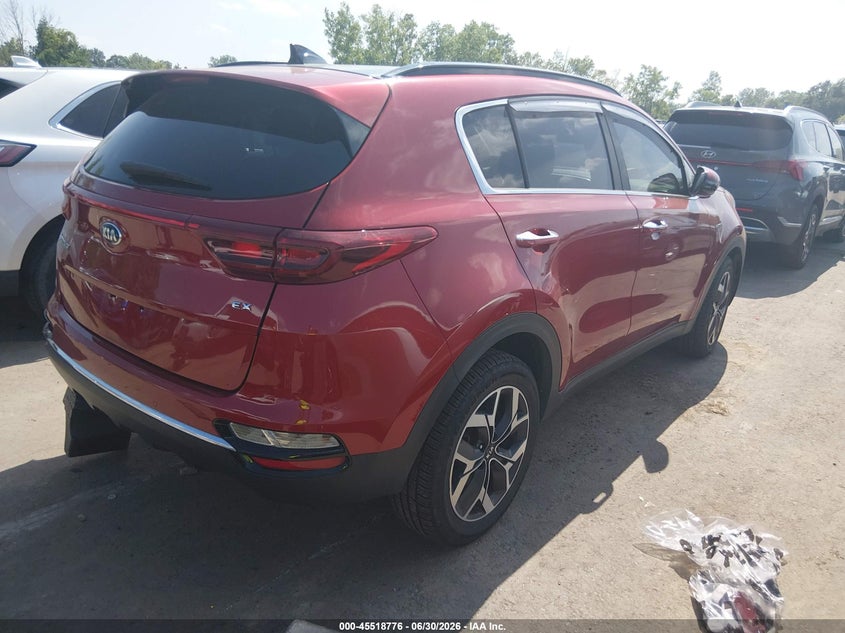 2022 KIA SPORTAGE auction photo 4