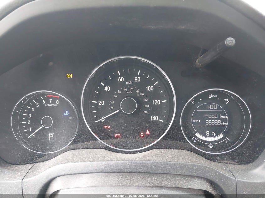 2021 HONDA HR-V auction photo 7