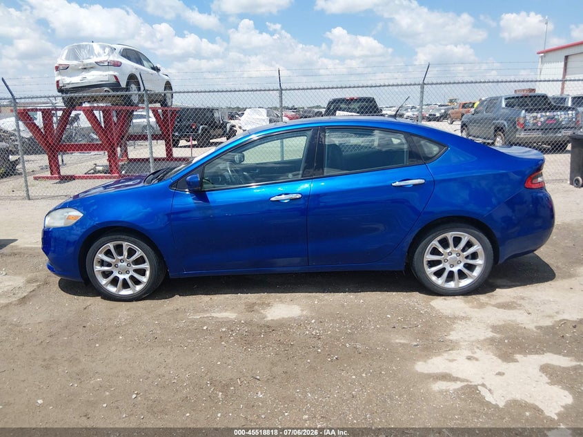 2013 Dodge Dart Limited VIN: 1C3CDFCAXDD176078 Lot: 45518818