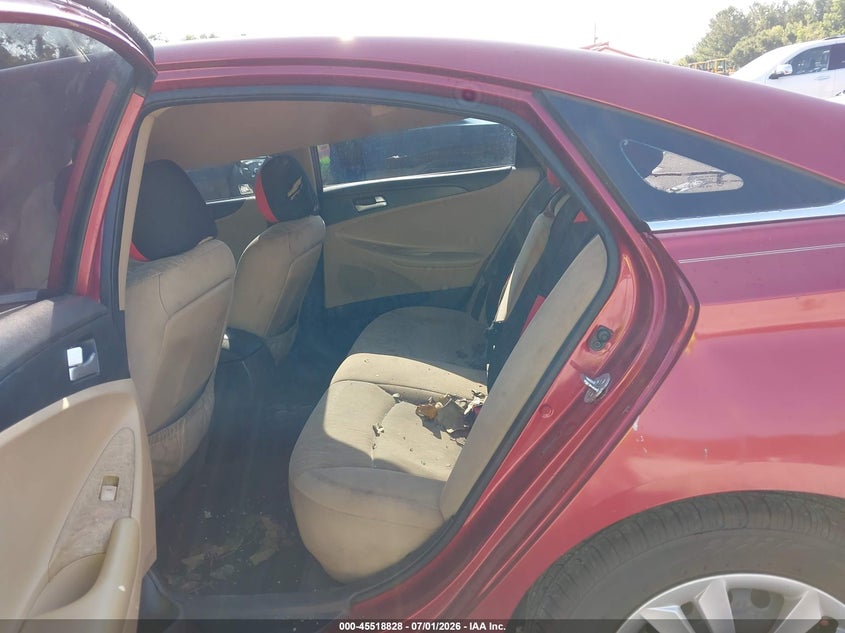 2012 HYUNDAI SONATA SEDAN 2.4L I-4 DI, DOHC, VVT, 198HP