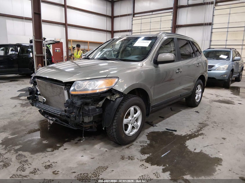2008 HYUNDAI SANTA FE auction photo 2