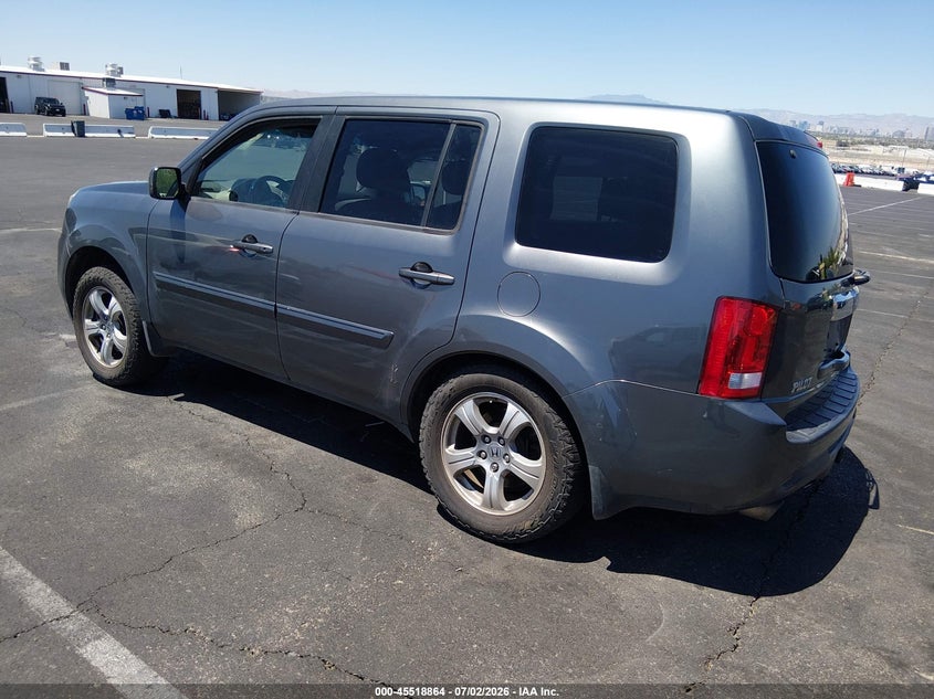 Vin: 5fnyf4h52cb082862, lot: 46017080, honda pilot ex-l 20123
