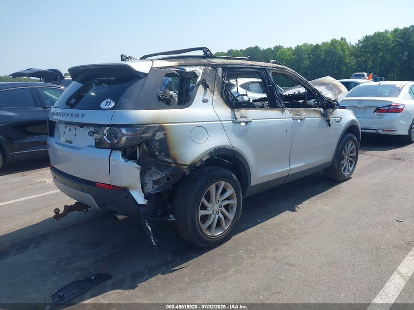 Vin: salcr2fx2kh801433, lot: 46017136, land rover discovery sport hse/landmark edition 20194