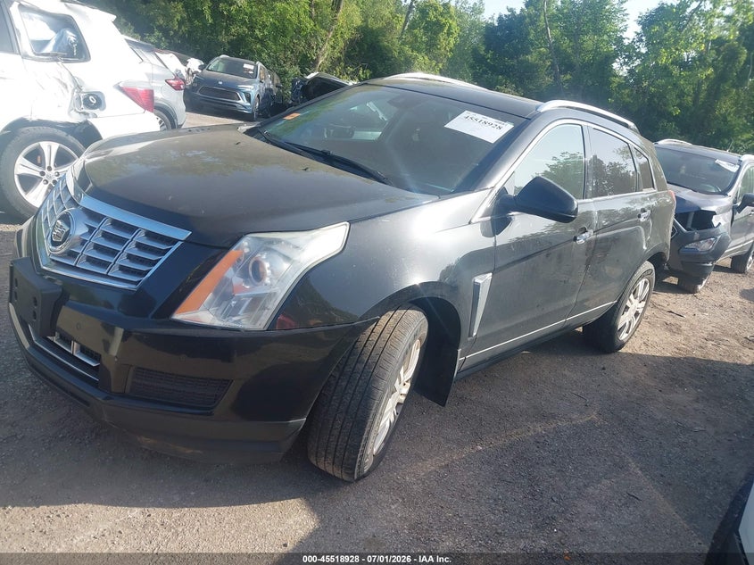 Vin: 3gyfnee37gs501170, lot: 46017144, cadillac srx luxury collection 20162