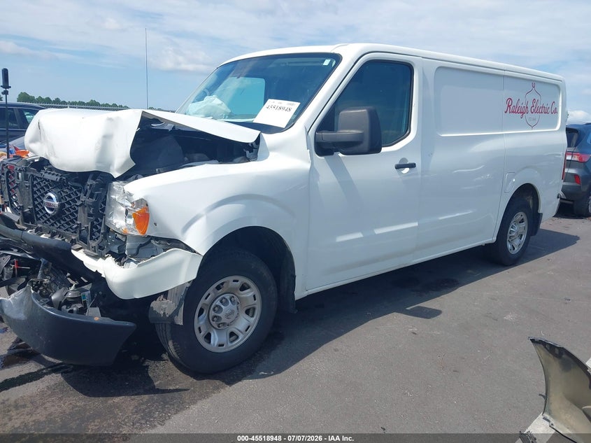 Vin: 1n6bf0km0mn800522, lot: 46017164, nissan nv cargo nv1500 sv standard roof v6 20212