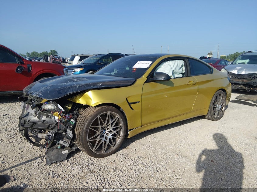 BMW M4 2018 VIN WBS4Y9C58JAC88055