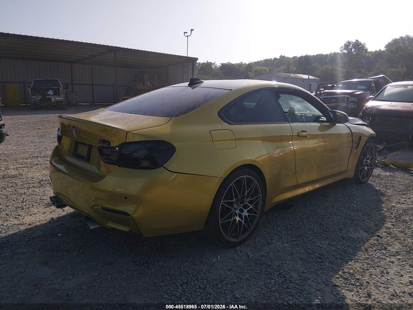 BMW M4 2018 VIN WBS4Y9C58JAC88055