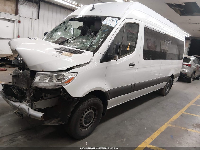 Vin: w1z4kghy2tt611351, lot: 46017245, mercedes-benz sprinter 2500 high roof 4-cyl diesel 20262