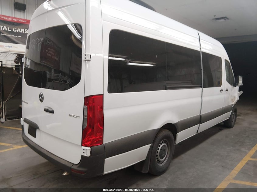Vin: w1z4kghy2tt611351, lot: 46017245, mercedes-benz sprinter 2500 high roof 4-cyl diesel 20264