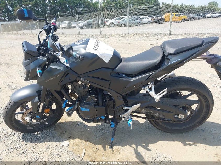 2025 Honda Cb500 F VIN: MLHPC7159S5100948 Lot: 45519039