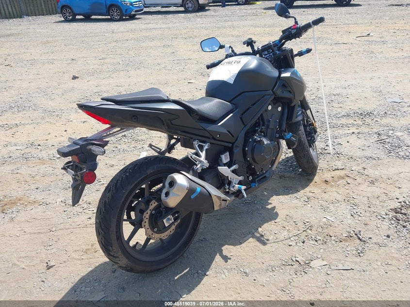 2025 HONDA CB500 auction photo 4