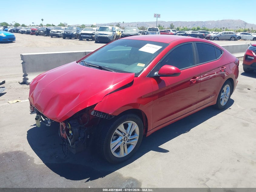 2019 Hyundai Elantra Sel KMHD84LF5KU799508 photo 1