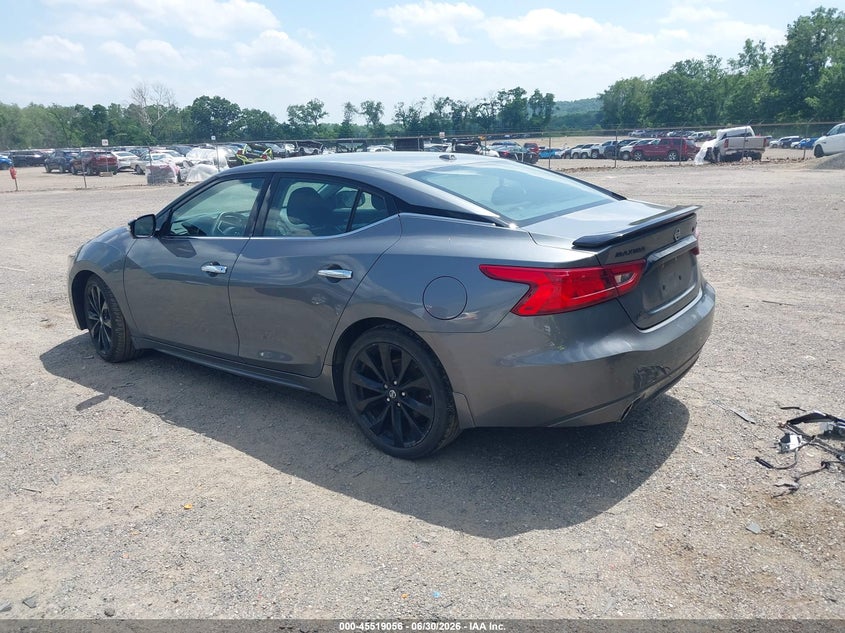 Vin: 1n4aa6ap0jc387431, lot: 46017272, nissan maxima 3.5 sr 20183