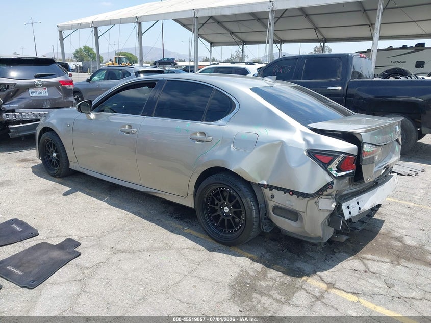 Vin: jthbz1bl4ha010840, lot: 46017273, lexus gs 350 f sport 20173