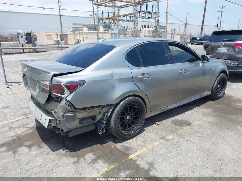 Vin: jthbz1bl4ha010840, lot: 46017273, lexus gs 350 f sport 20174