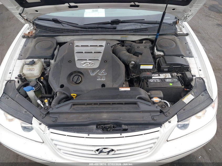 2007 Hyundai Azera Limited/Se VIN: KMHFC46F07A184991 Lot: 45519074