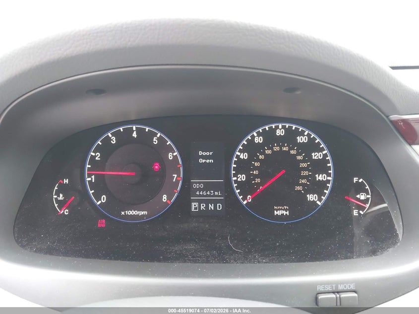 2007 Hyundai Azera Limited/Se VIN: KMHFC46F07A184991 Lot: 45519074