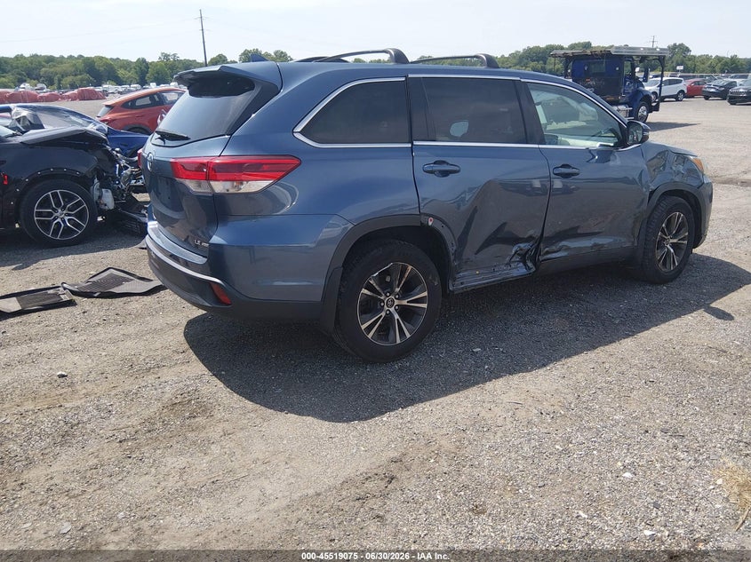 2019 TOYOTA HIGHLANDER auction photo 4