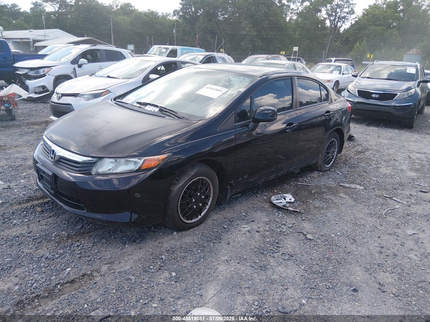 2012 Honda Civic Lx 19XFB2F54CE383049 photo 1