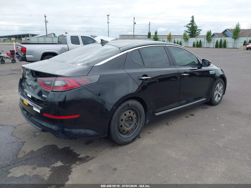Vin: knagm4ad7f5081437, lot: 46017332, kia optima hybrid 20154