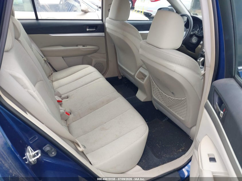 2011 SUBARU OUTBACK auction photo 8