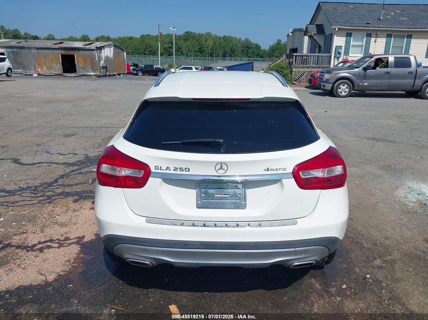2015 Mercedes-Benz Gla 250 4Matic VIN: WDCTG4GB8FJ171311 Lot: 45519219