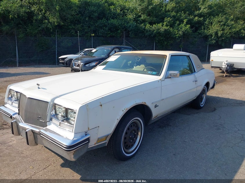 1985 BUICK RIVIERA auction photo 2