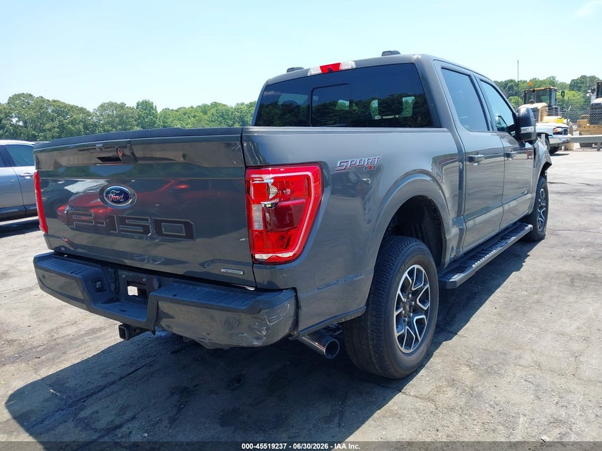 2021 FORD F-150 auction photo 4