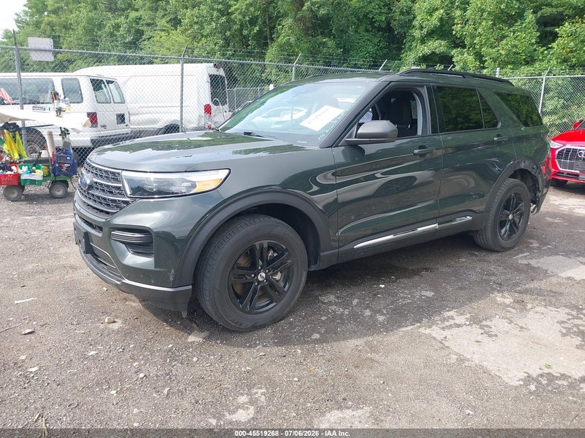 Vin: 1fmsk8dh6ngc39645, lot: 46017484, ford explorer xlt 20222