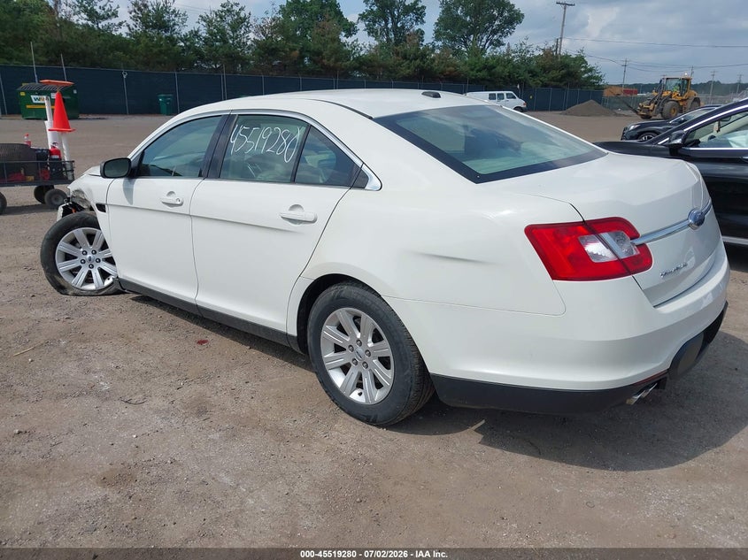 Vin: 1fahp2dw7ag140246, lot: 46017497, ford taurus se 20103