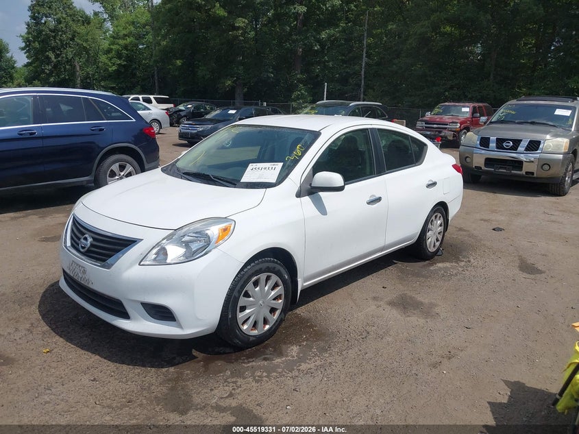 Vin: 3n1cn7ap9cl841909, lot: 46017547, nissan versa 1.6 sv 20122