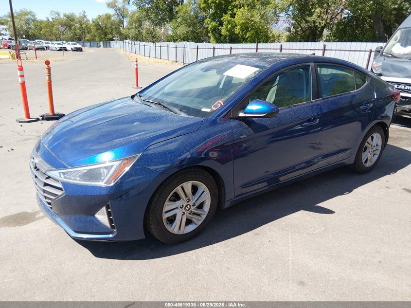 2019 Hyundai Elantra Sel 5NPD84LF8KH426381 photo 1