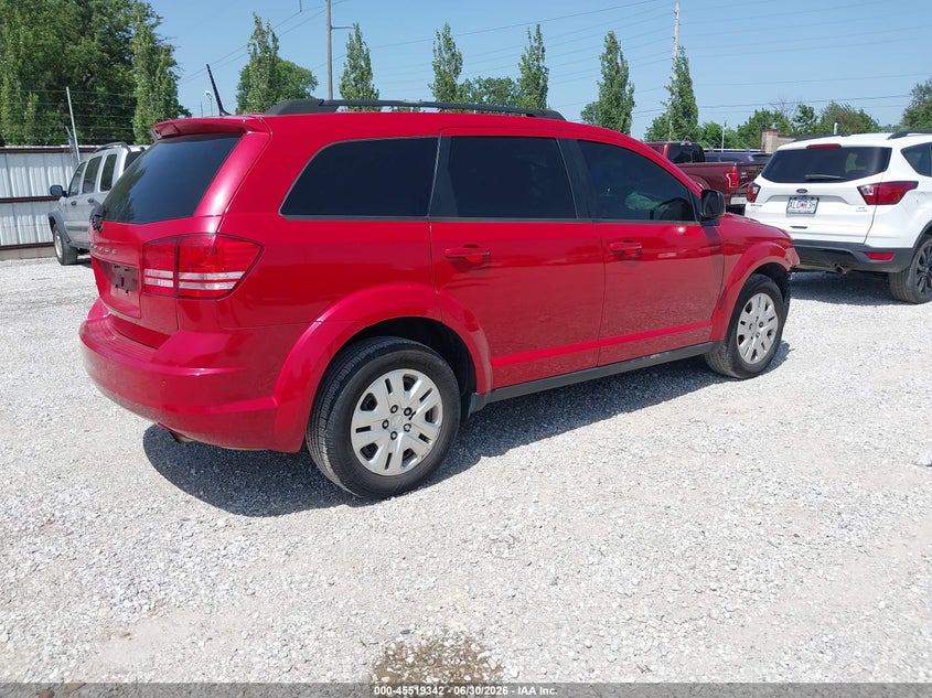 Vin: 3c4pdcab3lt248514, lot: 46017558, dodge journey se value 20204