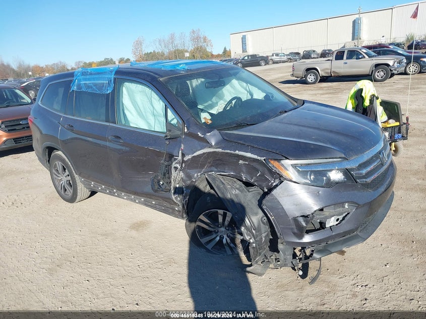 Vin: 5fnyf6h5xhb046775, lot: 46017564, honda pilot ex-l 2017 img_1