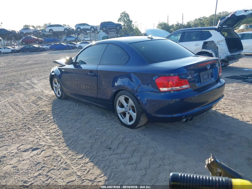 Vin: wbaup7c51cvp23082, lot: 46017566, bmw 128i 20123