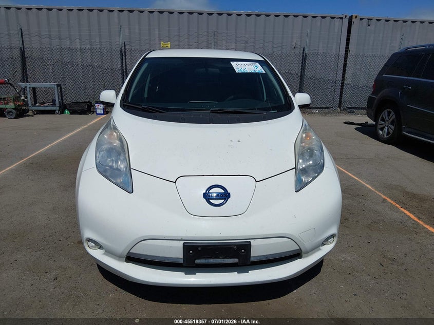 2016 Nissan Leaf S VIN: 1N4AZ0CP7GC306209 Lot: 45519357