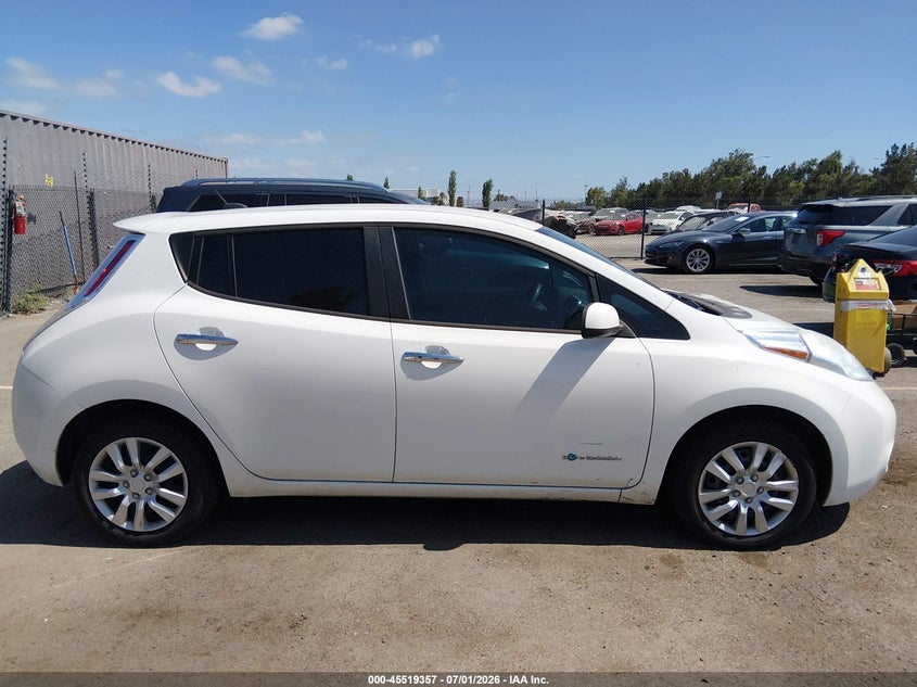 2016 Nissan Leaf S VIN: 1N4AZ0CP7GC306209 Lot: 45519357