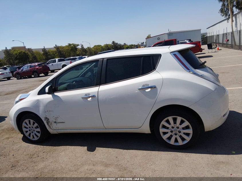 2016 Nissan Leaf S VIN: 1N4AZ0CP7GC306209 Lot: 45519357