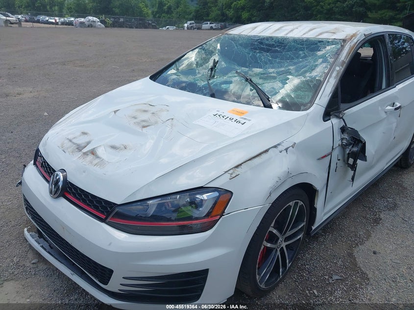 2017 Volkswagen Golf Gti Autobahn 4-Door/S 4-Door/Se 4-Door/Sport 4-Door VIN: 3VW547AU7HM013287 Lot: 45519364