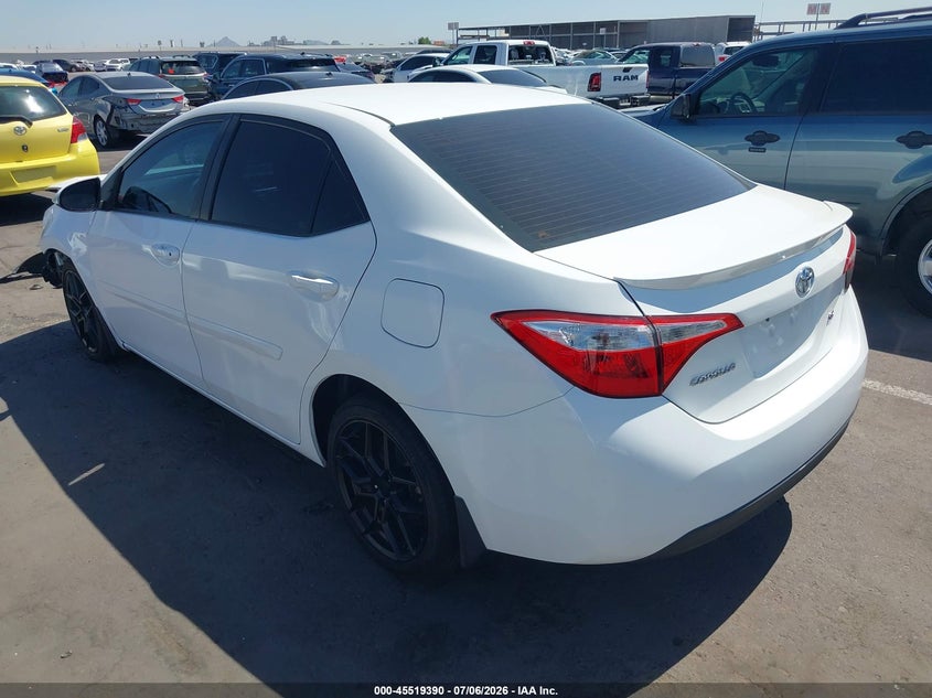 2016 TOYOTA COROLLA auction photo 3