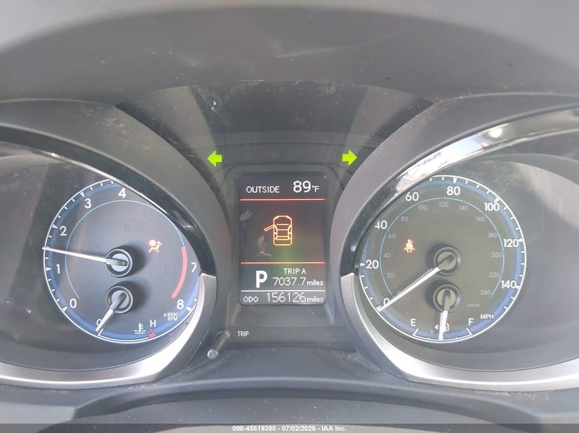 2016 TOYOTA COROLLA auction photo 7