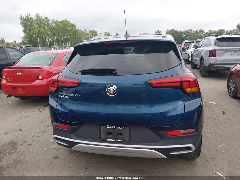 2021 Buick Encore Gx Fwd Select VIN: KL4MMDS28MB087422 Lot: 45519400