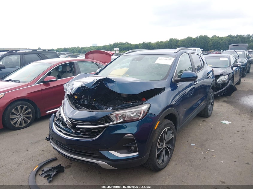 Vin: kl4mmds28mb087422, lot: 46017616, buick encore gx fwd select 20212